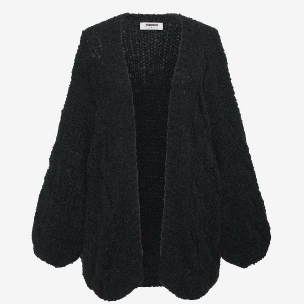 Rumored Black Cardigan